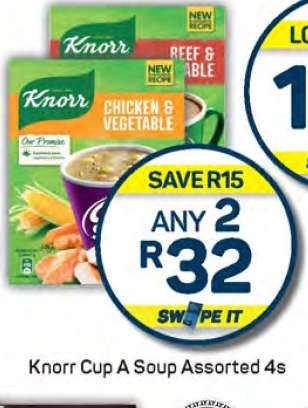 Knorr Cup A Soup Assorted 4s