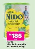 Nestle Nido 3+ Growing Up Milk Powder-900g Each