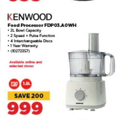 KENWOOD Food Processor FDP03.A0WH