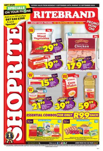 Shoprite catalogue  - 09/09/2024 - 22/09/2024.