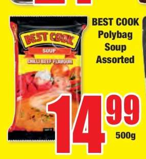 BEST COOK Polybag Soup Assorted