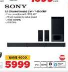 SONY 5.1 Channel Sound Bar HT-S500RF