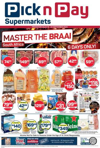 Pick n Pay Supermarket catalogue  - 19/09/2024 - 24/09/2024.