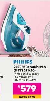 Philips 2100W Ceramic Iron DST3011/20