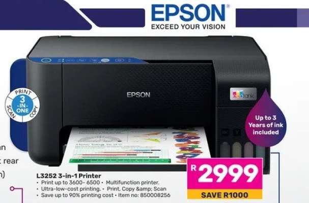 Epson L3252 3 In 1 Printer