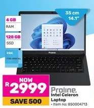 0Proline Intel Celeron Laptop