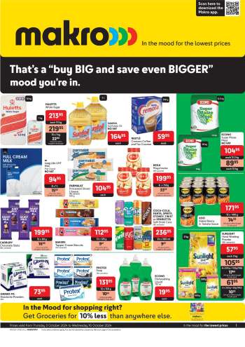 Makro catalogue  - 03/10/2024 - 16/10/2024.