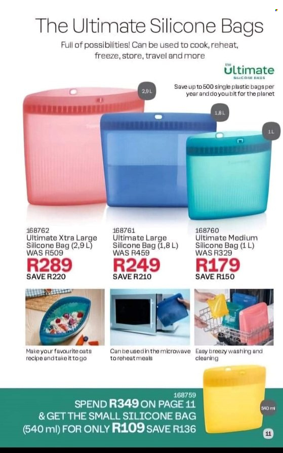 Tupperware specials. Page 1