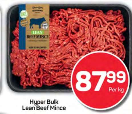 Hyper Bulk Lean Beef Mince