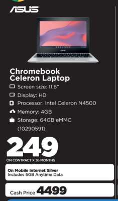 Chromebook Celeron Laptop