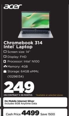 Chromebook 314 Intel Laptop