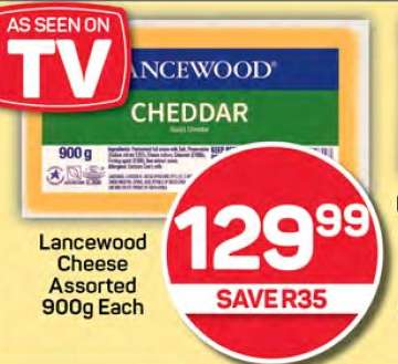 Lancewood Cheese Assorted