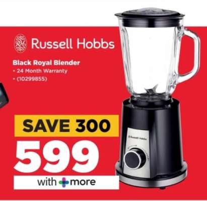 Russell Hobbs Black Royal Blender