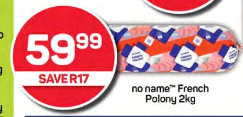 no name™ French Polony
2kg