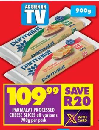 Parmalat Processed Cheese Slices