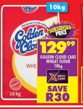 Golden Cloud Cake Wheat Flour 10kg