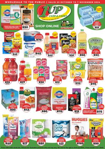 1UP Cash & Carry catalogue  - 23/10/2024 - 07/11/2024.