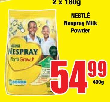 NESTLÉ Nespray Milk Powder