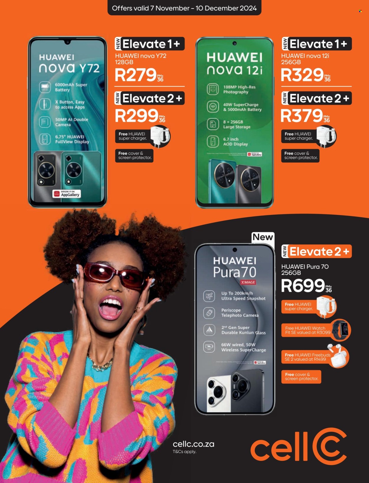 Cell C specials - 07/11/2024 - 10/12/2024. Page 1