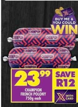 CHAMPION FRENCH POLONY