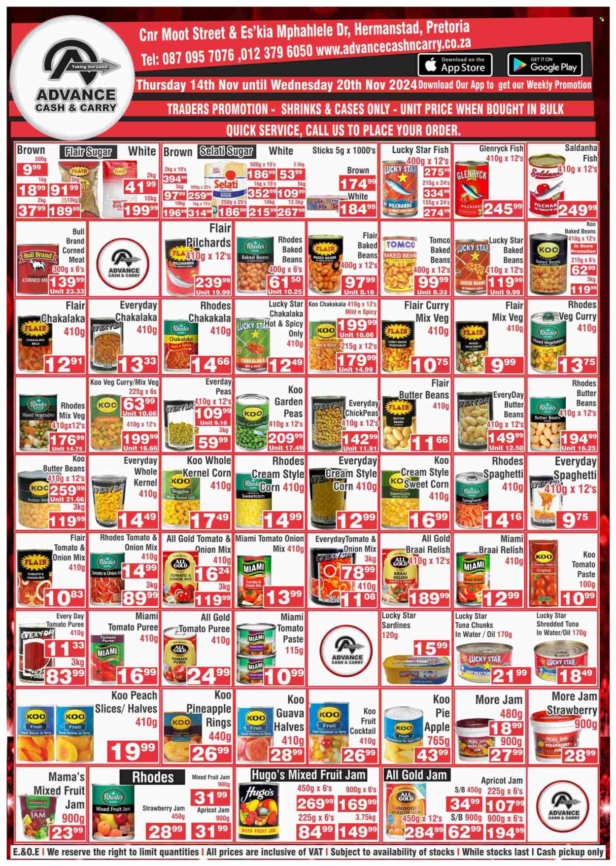 Advance Cash & Carry specials - 14/11/2024 - 20/11/2024. Page 1