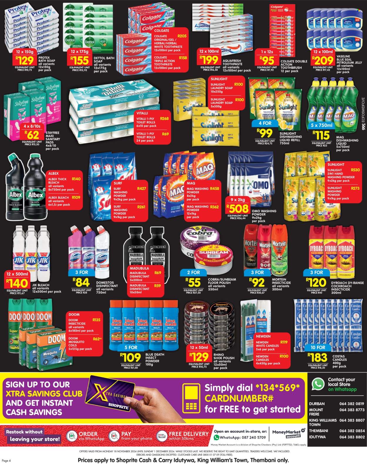 Shoprite specials - 18/11/2024 - 01/12/2024. Page 1