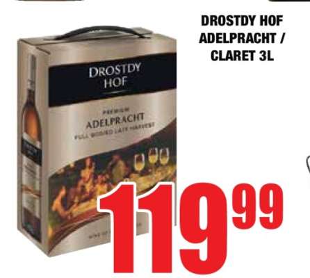 DROSTDY HOF Adelpracht / Claret 3L