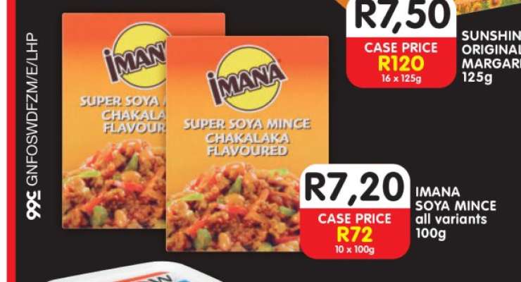 IMANA Super Soya Mince Chakalaka Flavoured