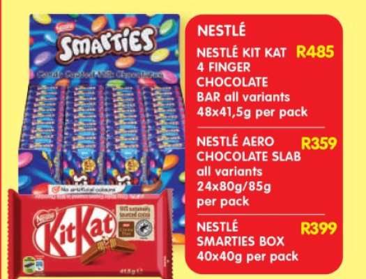 NESTLÉ SMARTIES BOX