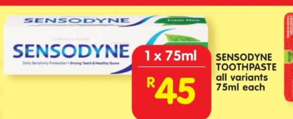 SENSODYNE TOOTHPASTE