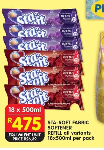 STA-SOFT FABRIC SOFTENER REFILL