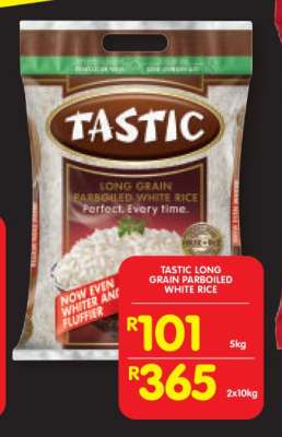 Tastic Long Grain Parboiled White Rice