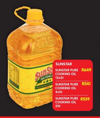 SUNSTAR PURE COOKING OIL