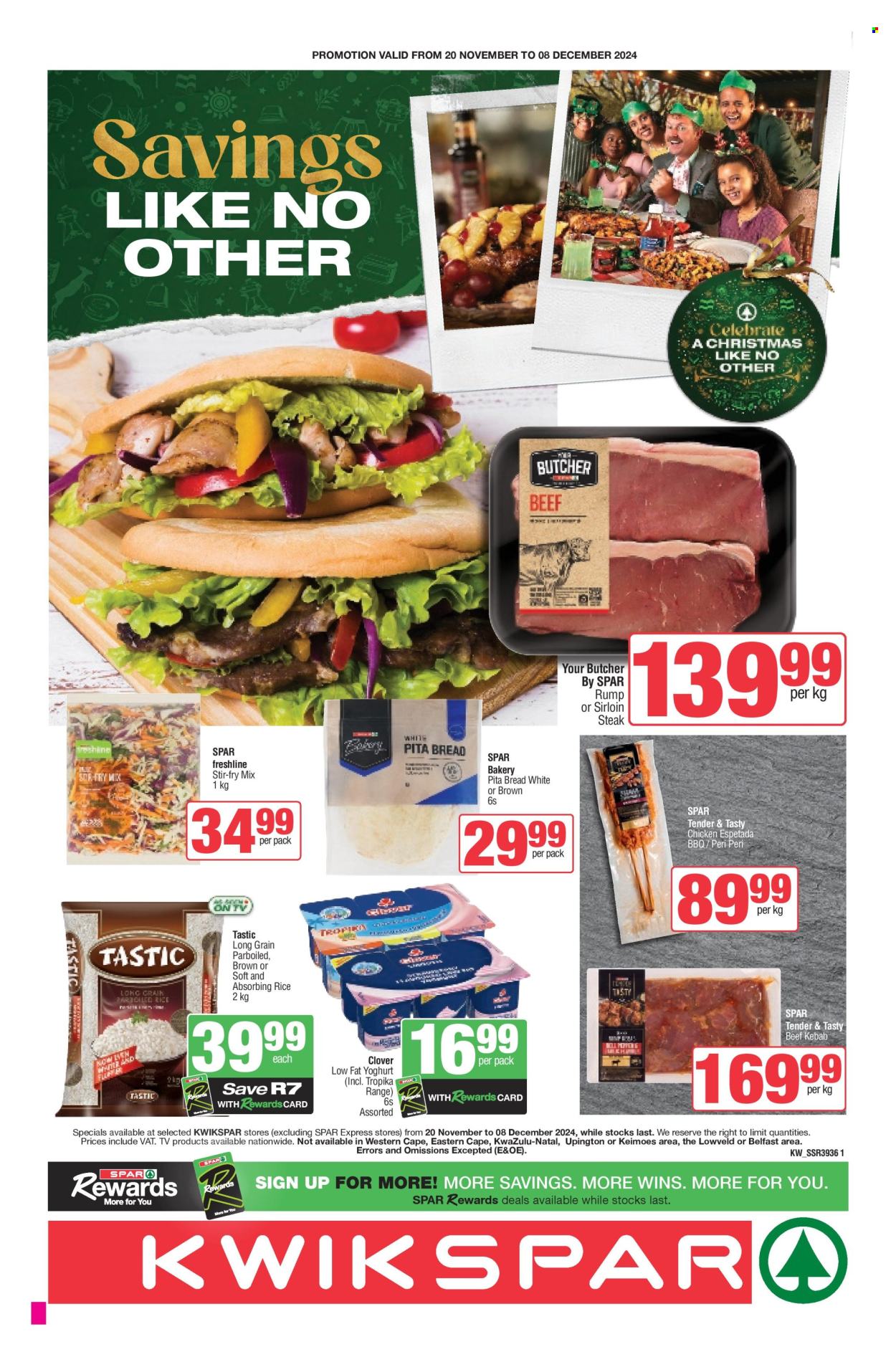 SPAR specials - 20/11/2024 - 08/12/2024. Page 1