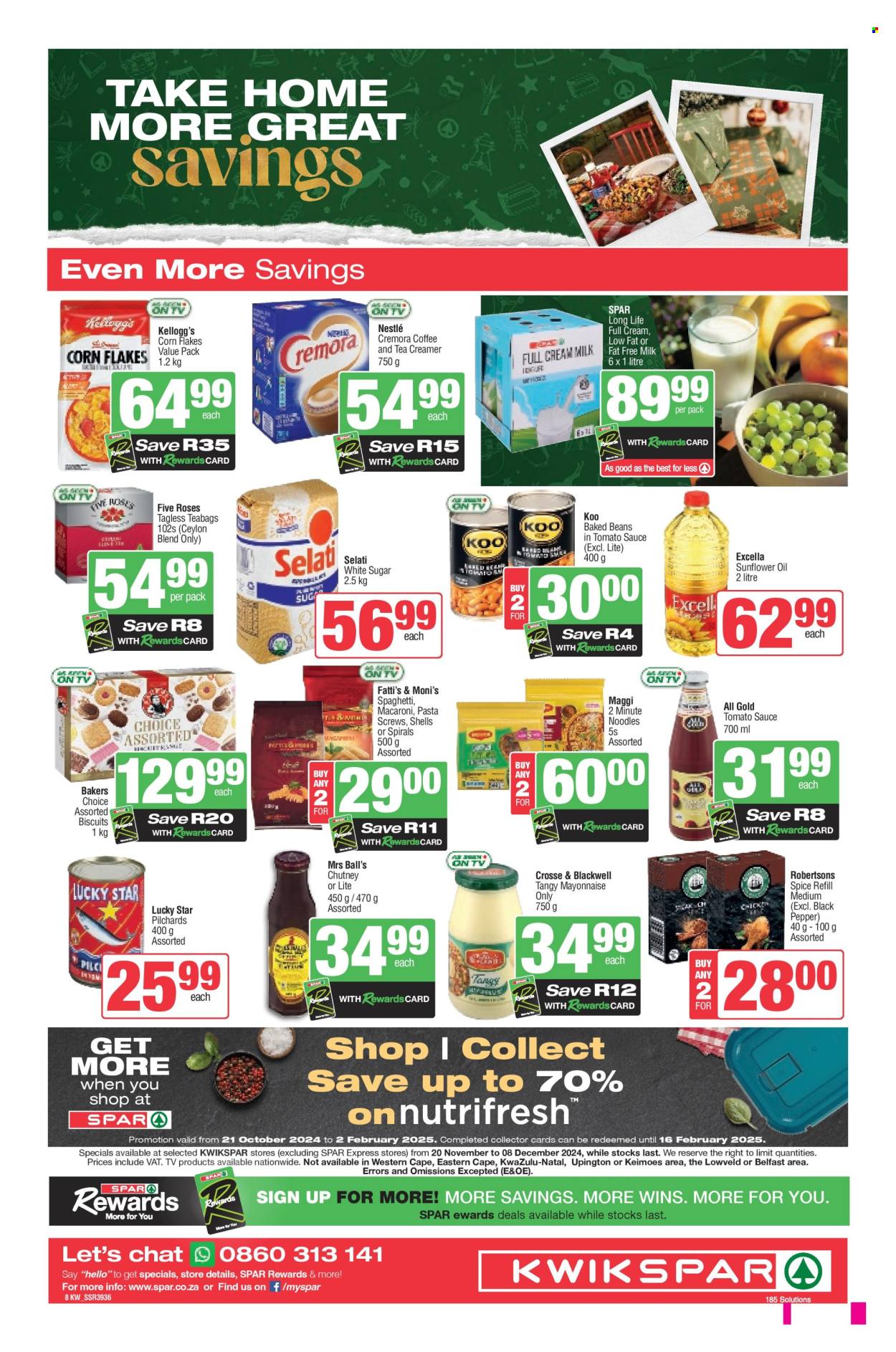 SPAR specials - 20/11/2024 - 08/12/2024. Page 1