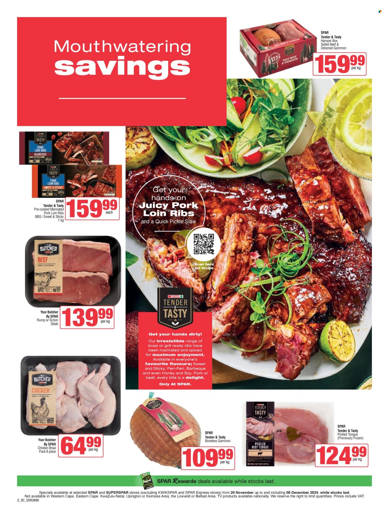 SPAR specials - 20/11/2024 - 08/12/2024. Page 1