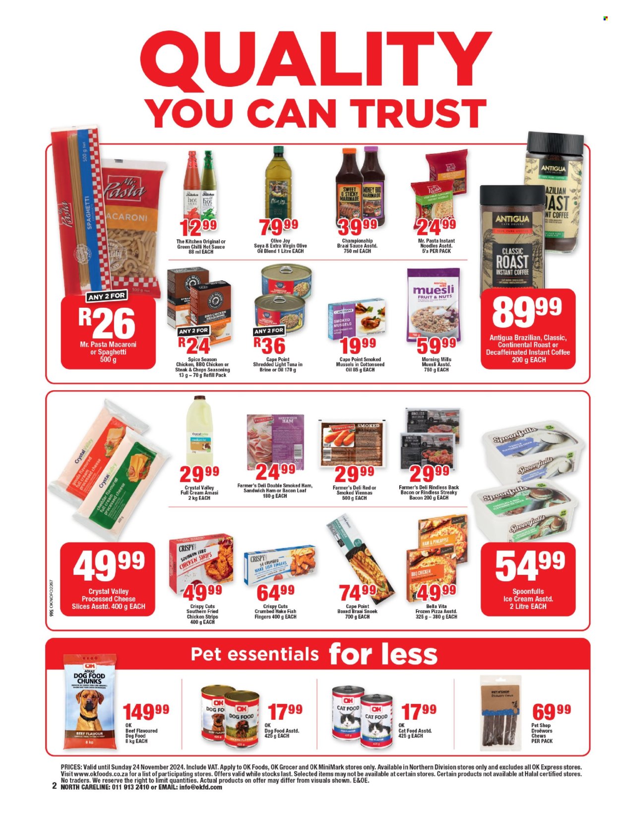 OK Foods specials - 20/11/2024 - 24/11/2024. Page 1