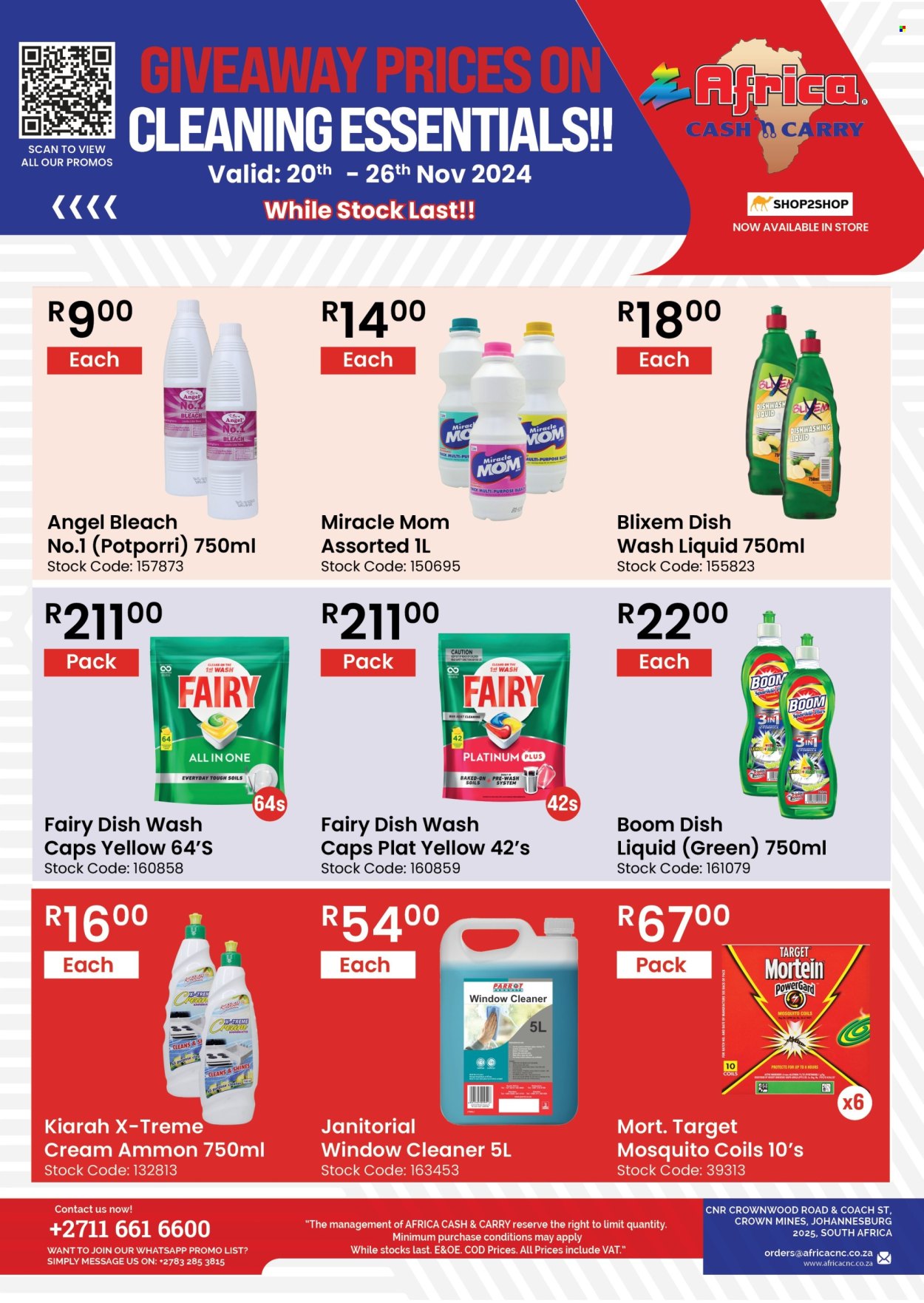 Africa Cash & Carry specials - 20/11/2024 - 26/11/2024. Page 1