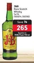 J&B Rare Scotch Whisky