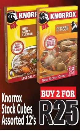 Knorrox Stock Cubes Assorted 12's