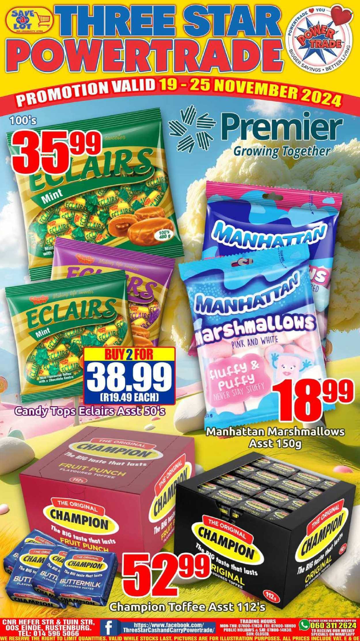 Three Star Cash and Carry specials - 19/11/2024 - 25/11/2024. Page 1