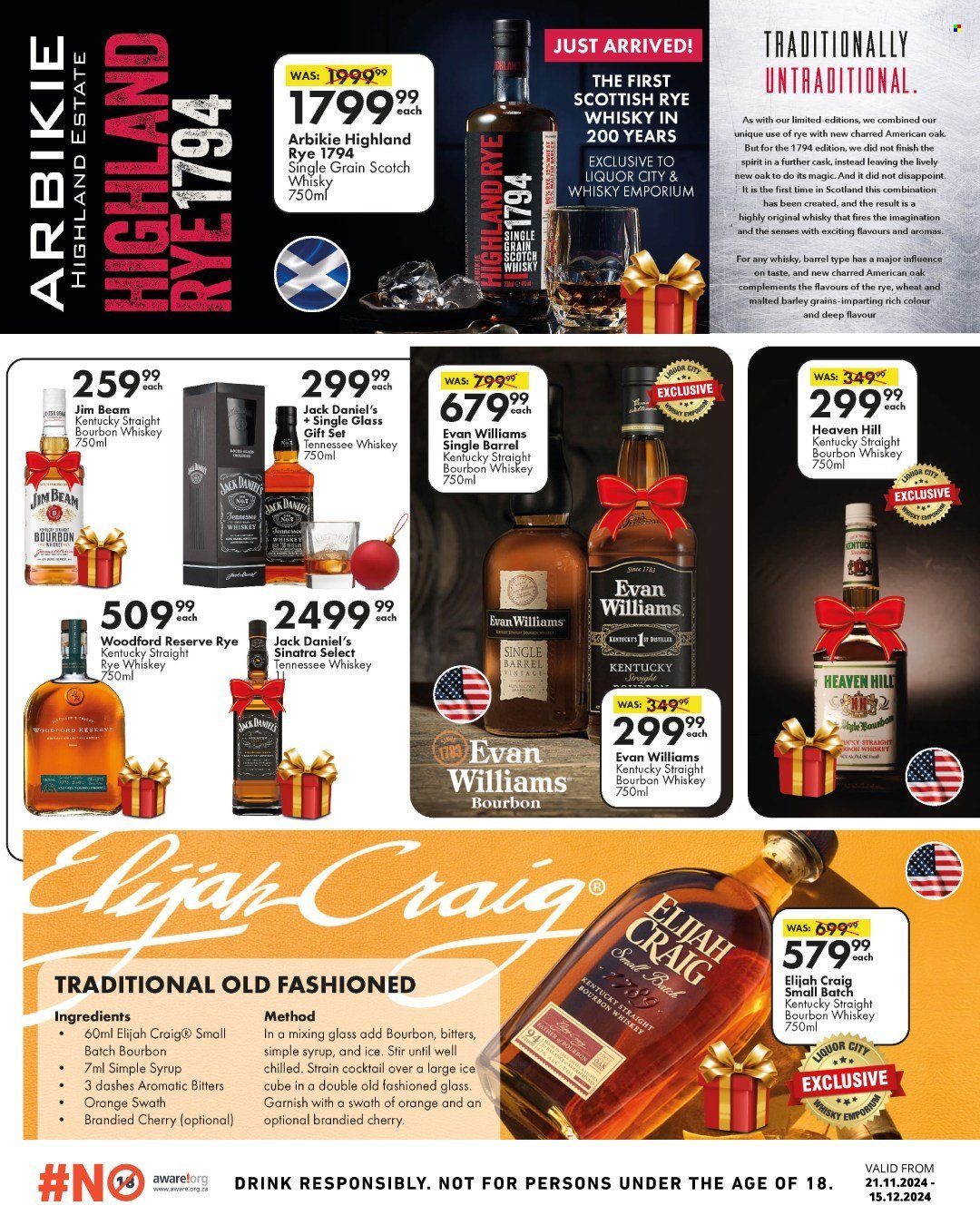 Liquor City specials - 21/11/2024 - 15/12/2024. Page 1