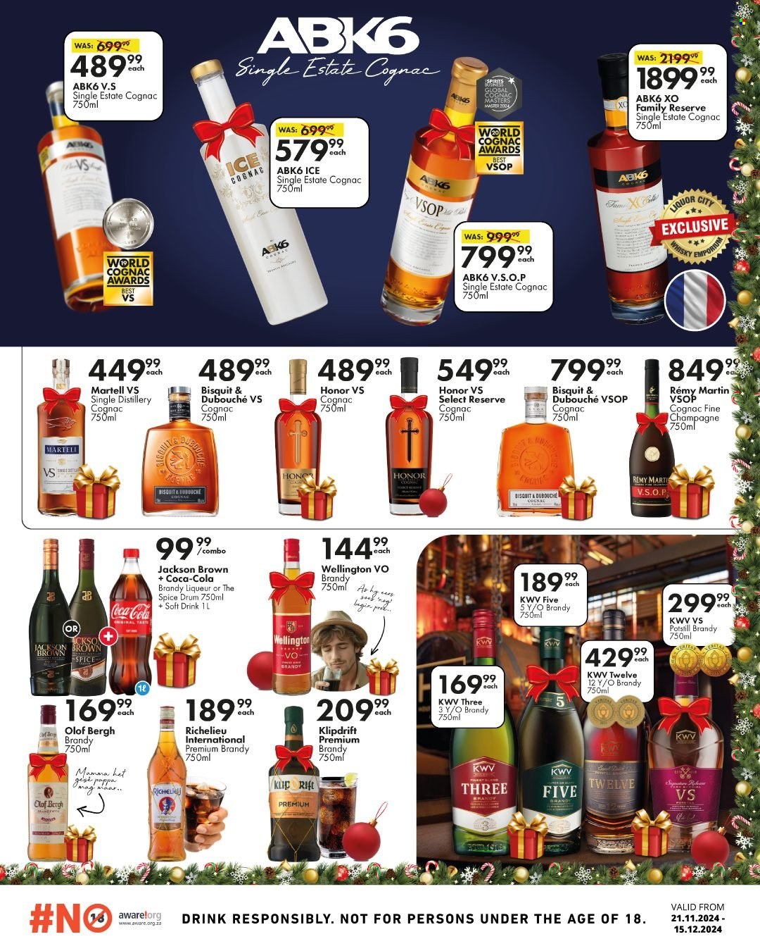 Liquor City specials - 21/11/2024 - 15/12/2024. Page 1