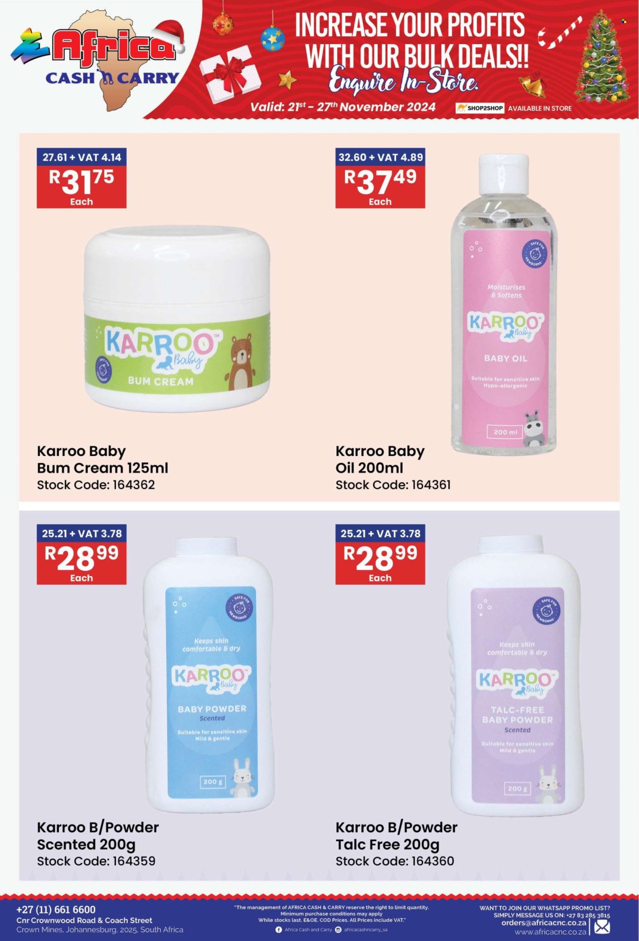 Africa Cash & Carry specials - 21/11/2024 - 27/11/2024. Page 1