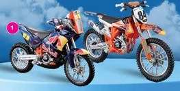 Red Bull Bburago 1:18 KTM Cycle Assorted-Each