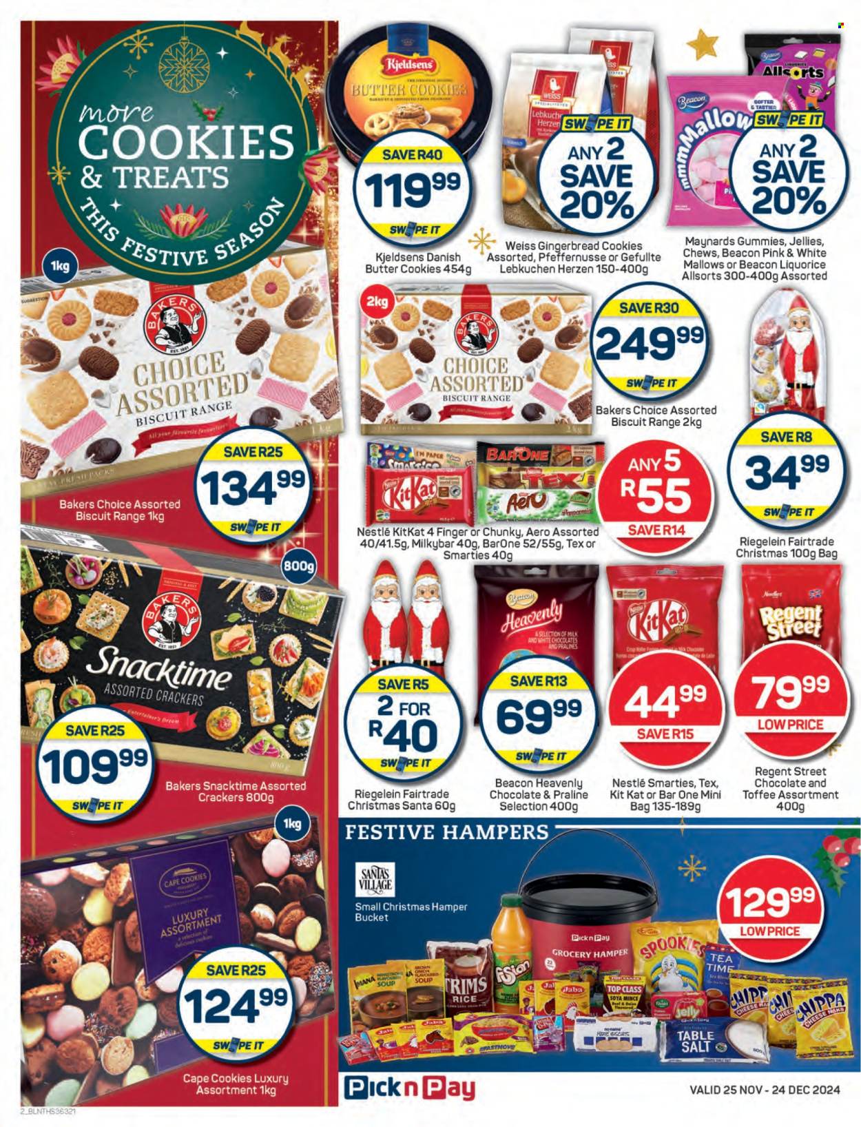 Pick n Pay Supermarket specials - 25/11/2024 - 24/12/2024. Page 1