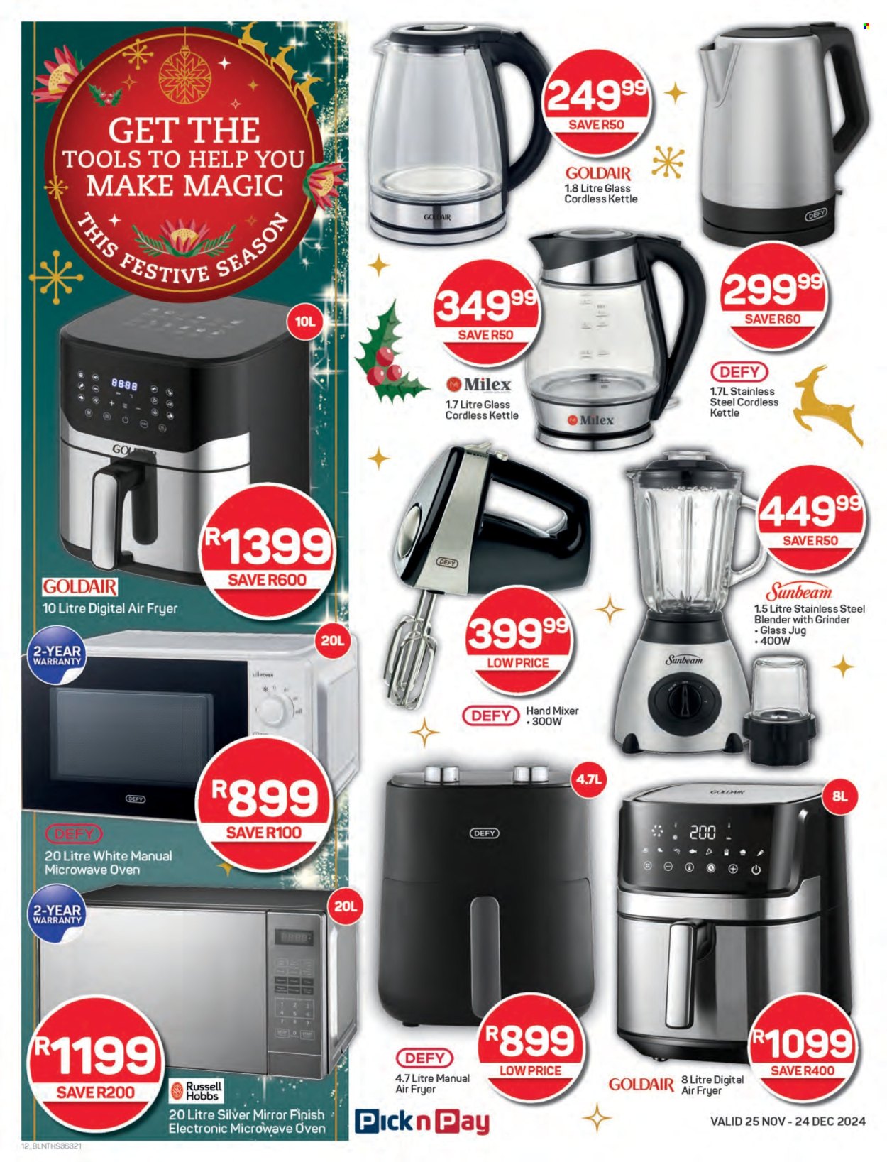 Pick n Pay Supermarket specials - 25/11/2024 - 24/12/2024. Page 1