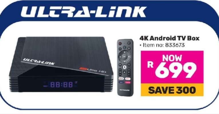 Ultra Link 4K Android TV Box