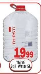 Thirsti Still Water 5L