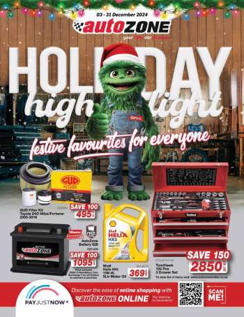 AutoZone catalogue  - 03/12/2024 - 31/12/2024.